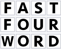 Fast Four Word